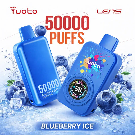 yuoto lens vape blueberry ice