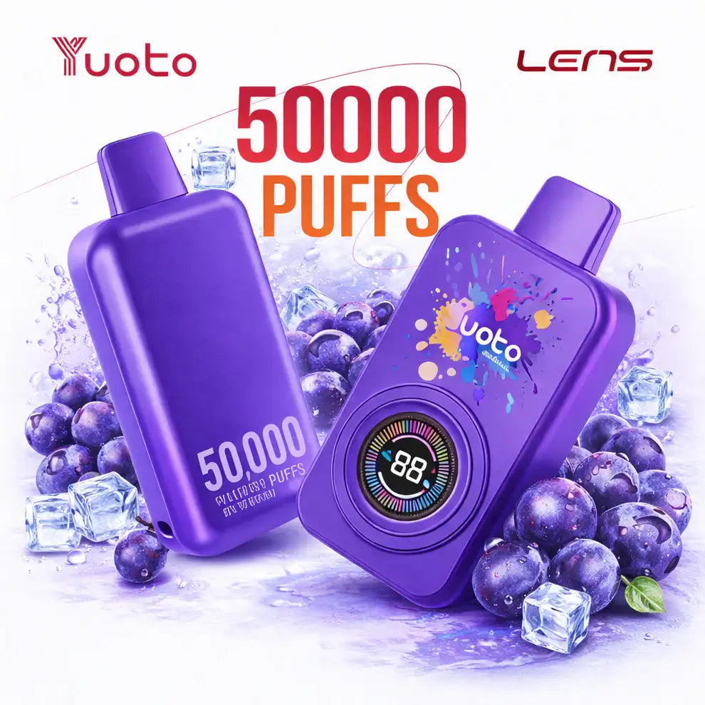 yuoto lens vape grape ice